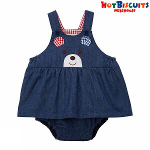 �����Ԍ���P11�{���~�L�n�E�X�@�z�b�g�r�X�P�b�c�@mikihouse�@�X�J�[�g�t�����p�[�X(S�i70-80cm�j�EM�i80-90cm�j�j