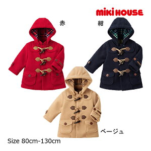 30`P11{񂹏i~LnEX@mikihouse@_btR[g(80cmE90cmE100cmj