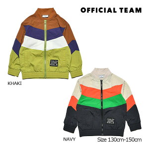 ●30%OFFセール●ニードルワーク(NEEDL WORK)OFFICIAL TEAM ウインドブレーカー アウター カジュアル スポーティー 男の子 女の子 小学生 通学(130cm・140cm・150cm)