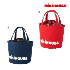 10日までP11倍★取り寄せ商品●ミキハウス　mikihouse　バケツ型 ロゴ トートバッグ (サイズ無し)鞄　レディース　ブランド　マザーズバッグ キャンバス素材 ミキハウスロゴ プレゼント