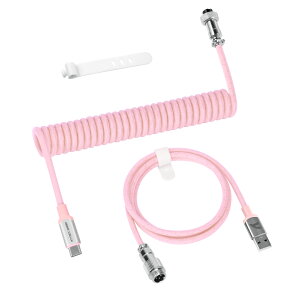 �y����8000Hz�Ή��zATTACK SHARK C01Pro �Q�[�~���O�L�[�{�[�h�p�R�C���P�[�u�� USB Type-C�ڑ� ����x�� �i�C�����ґg�ϋv �X�}�z/�^�u���b�g�[�d�Ή� 1.5m�L�� �����߂��h�~�݌v �M�����艻�Z�p �p�\