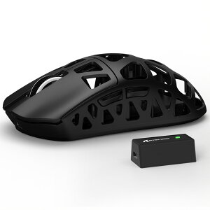 ATTACK SHARK R3 �Q�[�~���O�}�E�X �}�O�l�V�E������ 46g���y�� ���C�����X Bluetooth 2.4GHz �L�� Type-C �O�͐ڑ� PAW3395�Z���T�[ 26000DPI 650IPS 50G�����x 8000Hz�|�[�����O���[�g CNC��̐��^ �X�P���g���\��
