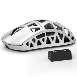ATTACK SHARK R3 �Q�[�~���O�}�E�X �}�O�l�V�E������ 46g���y�� ���C�����X Bluetooth 2.4GHz �L�� Type-C �O�͐ڑ� PAW3395�Z���T�[ 26000DPI 650IPS 50G�����x 8000Hz�|�[�����O���[�g CNC��̐��^ �X�P���g���\��