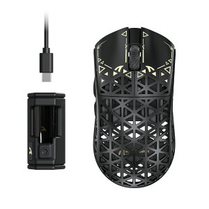 ATTACK SHARK R5Ultra �J�[�{���t�@�C�o�[�Q�[�~���O�}�E�X �X�[�p�[���C�g42g PAW3950MAX�Z���T�[ Nordic52840 8K�|�[�����O���[�g���C�����X/�L��/Bluetooth 3���[�h42000DPI 8K�����Ή�FPS �}�C�N���X�C�b�` 