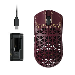 ATTACK SHARK R5Ultra �J�[�{���t�@�C�o�[�Q�[�~���O�}�E�X �X�[�p�[���C�g42g PAW3950MAX�Z���T�[ Nordic52840 8K�|�[�����O���[�g���C�����X/�L��/Bluetooth 3���[�h42000DPI 8K�����Ή�FPS �}�C�N���X�C�b�` 
