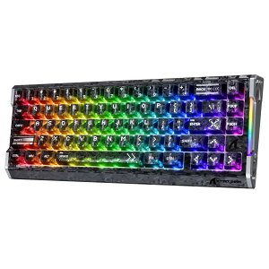 ATTACK SHARK R68HE ���s�b�h�g���K�[ �Q�[�~���O�L�[�{�[�h �L�� ���C�X�C�b�` 8000Hz�|�[�����O���[�g RT���x0.005mm 0.08ms��x�� 256K�X�L�������[�g �[���f�b�h�]�[�� �J�[�{���R���|�W�b�g HUANO��