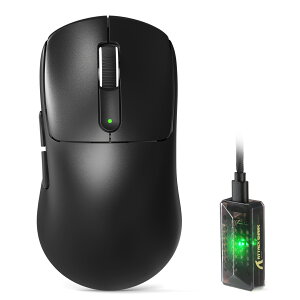 ATTACK SHARK V5 ���y�� �Q�[�~���O�}�E�X 55g DPI42000 �����x�Z���T�[ 8000Hz�������|�[�g���[�g �L��/2.4G/Bluetooth ��^����� �y�ʐ݌v �����ԃo�b�e���[ AI�h���C�o�[ �����F���Ή� FPS MOBA e�X�|�[�c