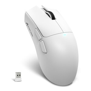 ATTACK SHARK X11SE �Q�[�~���O�}�E�X �X�[�p�[���C�g 3���[�h�ڑ� ���C�����X ����2.4g/Bluetooth/USB-C ���y�� 59gPAW3311�Z���T�[ 22000DPI 6���x��DPI�ؑ� 1000Hz �|�[�����O���[�g�A300mAh�A�f���A���h���C�o
