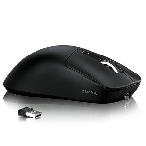 ATTACK SHARK X3 MAX �Q�[�~���O�}�E�X ���C�����X Bluetooth �L�� PAW3950�Z���T�[ �ő�42000DPI 50DPI�P�ʒ��� 750IPS 50G 49±3g ���y�� ���E�Ώ� ���w���}�C�N���X�C�b�` 1����ϋv USB-C 2.4GHz Bluetooth5.4 3���[�h