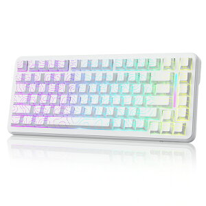 ATTACK SHARK X82PROHE ���s�b�h�g���K�[�L�[�{�[�h ���C�����X/Bluetooth/�L�� ���C�X�C�b�` 8K���^�[�����[ HIFI�� 8K���^�[�����[ 0.1ms�Q�[�~���O���C�e���V�[ web�h���C�o�[ 0.01mm�����t���L�[RT���� 1