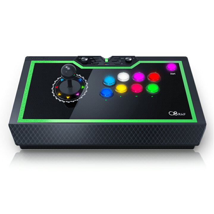 楽天市場】【静音レバー&ボタン】 Qanba Q8 Silent Arcade Joystick 