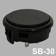 OneFRAME TE (Tournament Edition) SB-30 アケコン用差込式薄型ボタン 30mm 現行の基本設計において理論…