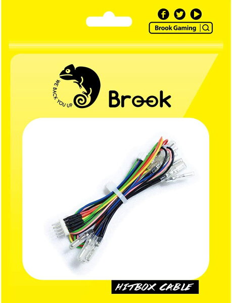 Brook Hitbox専用 5pinボタン用ハーネス ケーブル【公式正規品】