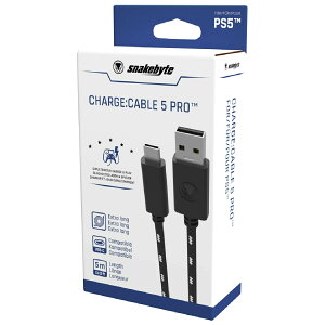 Xl[NoCg  SnakeByte SONY PS5 USBP[u CHARGE:CABLE 5 PRO(5M)`[W:P[u v 5 ŐVQ[@ΉUSBP[u USB TYPE-CP[u USB 2.0 A  C ̃RlN^[ P[u5m