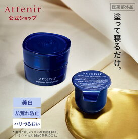 アテニア ミッドナイトモイスチャライザー 医薬部外品 レフィル＋専用容器+スパチュラ/つめかえ用レフィル 【アテニア 公式】 [ 化粧品 美白 エイジングケア フェイスマスク ナイトパック ナイトマスク スリーピングマスク 保湿 ]
