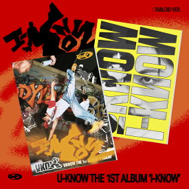 【CD】【和訳選択】TVXQ U-KNOW YOONHO - 1ST FULL ALBUM [I-KNOW] (TABLOID VER.) 東方神起 ユノユンホ 正規1集 アルバム UKNOW IKNOW