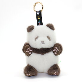 【ギフト対応無料】ぷくパンダ ぬいぐるみ パンダ キーホルダー ぬいぐるみ 小さい 赤ちゃん どうぶつ ギフト プレゼント ストライプ かわいい 小学生 中学生 高校生 友達 バッグ チャーム ストレス解消 ぷくぷく プチプチ バブル お揃いキーホルダー