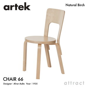 �A���e�b�N Artek CHAIR 66 �`�F�A 66 �o�[�`�� �֎q �_�C�j���O �f�U�C���FAlvar Aalto ���� �o�[�` �r�� �N���A���b�J�[�d�グ �t�B�������h �k��