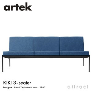 �A���e�b�N Artek �L�L �\�t�@ KIKI SOFA 3�V�[�^�[ 3P W173cm �t�@�u���b�N�FF60 �iVolo / �{���j by Vitra �X�`�[�� �p�E�_�[�R�[�g �f�U�C���FIlmari Tapiovaara ���r���O �t�B�������h �k��