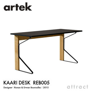 AebN Artek KAARI DESK REB005 JAfXN TCYF150×65cm 2.4cm V ubNObV[ HPL r i`I[N fUCFiGEubN _CjOe[u
