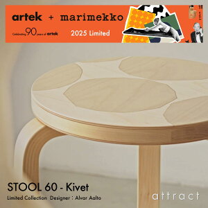 Artek AebN { marimekko }bR Anniversary Editions STOOL 60 Xc[ 60 3{r o[` Kivet LFbg fUCFA@EAAg