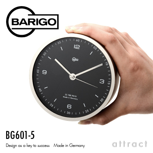 楽天市場】バリゴ BARIGO Clock 時計 サイズ：Φ104mm マットシルバー