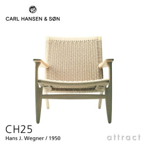 �y���K�戵�X�z �y�ۏؕt�z �J�[���n���Z�� & �T�� Carl Hansen & Son ���E���W�`�F�A CH25 Hans.J.Wegner �n���X�EJ�E�E�F�O�i�[ �I�[�N Oak �z���C�g�I�C���t�B�j�b�V�� �i�`�������y�[�p�[�R�[�h �k