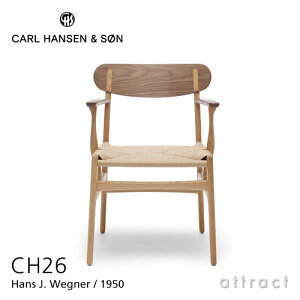 �y���K�戵�X�z �y�ۏؕt�z �J�[���n���Z�� & �T�� Carl Hansen & Son �A�[���`�F�A CH26 Hans.J.Wegner �n���X�EJ�E�E�F�O�i�[ �I�[�N × �E�H���i�b�g �~�b�N�X �I�C���t�B�j�b�V���i�`�������y�[�p�[
