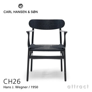 �y���K�戵�X�z �y�ۏؕt�z �J�[���n���Z�� & �T�� Carl Hansen & Son �A�[���`�F�A CH26 Hans.J.Wegner �n���X�EJ�E�E�F�O�i�[ �I�[�N Oak �u���b�N�h�� �u���b�N�y�[�p�[�R�[�h �k�� �֎q �_�C�j���O
