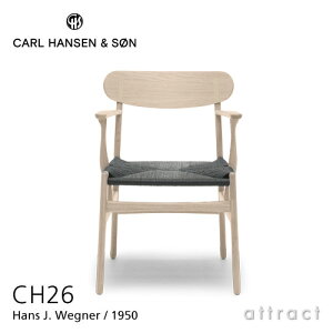 �y���K�戵�X�z �y�ۏؕt�z �J�[���n���Z�� & �T�� Carl Hansen & Son �A�[���`�F�A CH26 Hans.J.Wegner �n���X�EJ�E�E�F�O�i�[ �I�[�N Oak �\�[�v�t�B�j�b�V�� �u���b�N�y�[�p�[�R�[�h �k�� �֎q �_�C�j