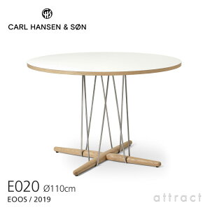 J[nZ & T Carl Hansen & Son _CjOe[u E020 GuCX e[u Embrace Table Eoos C[IX TCYF110×H74cm I[N Oak ICdグ zCg~l[g xFXeX