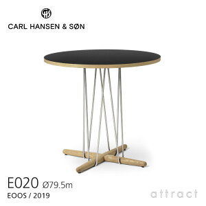 J[nZ & T Carl Hansen & Son _CjOe[u E020 GuCX e[u Embrace Table Eoos C[IX TCYF79.5×H74cm I[N Oak ICdグ ubN~l[g xFXe