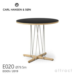 J[nZ & T Carl Hansen & Son _CjOe[u E020 GuCX e[u Embrace Table Eoos C[IX TCYF79.5×H74cm I[N Oak zCgICdグ ubN~l[g xF