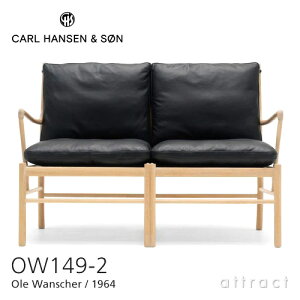 yK戵Xz yۏؕtz J[nZ & T Carl Hansen & Son RjA\t@ OW149-2 Colonial Sofa 2V[^[ 2P \t@ I[EBV[ Ole Wanscher I[N Oak ICtBjbV F