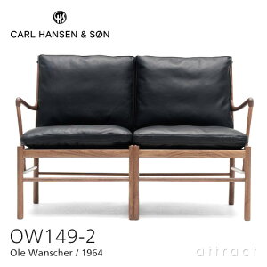 yK戵Xz yۏؕtz J[nZ & T Carl Hansen & Son RjA\t@ OW149-2 Colonial Sofa 2V[^[ 2P \t@ I[EBV[ Ole Wanscher EHibg Walnut ICtBjbV