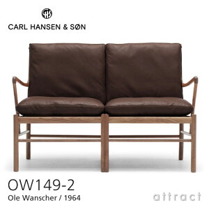 yK戵Xz yۏؕtz J[nZ & T Carl Hansen & Son RjA\t@ OW149-2 Colonial Sofa 2V[^[ 2P \t@ I[EBV[ Ole Wanscher EHibg Walnut ICtBjbV