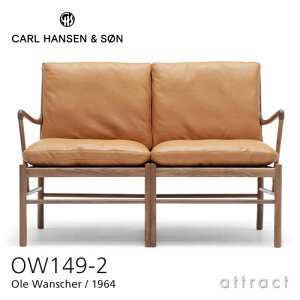J[nZ & T Carl Hansen & Son RjA\t@ OW149-2 Colonial Sofa 2V[^[ 2P \t@ I[EBV[ Ole Wanscher EHibg Walnut ICtBjbV FU[ Thor 307 C