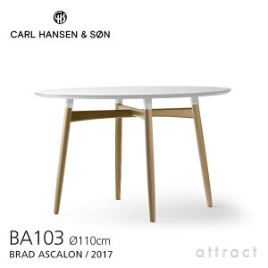 J[nZ & T Carl Hansen & Son _CjOe[u BA103 vfBA ~`e[u Preludia Table ubhEAXJ TCYF110×H72cm I[N Oak ICdグ zCg~l[g