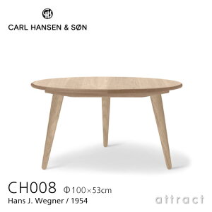 yK戵Xz yۏؕtz J[nZ & T Carl Hansen & Son R[q[e[u CH008 ~` Hans.J.Wegner nXEJEEFOi[ TCYF100cm×H53cm I[N Oak \[vtBjbV k  