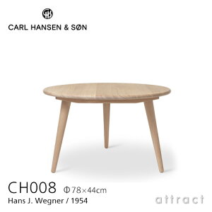 yK戵Xz yۏؕtz J[nZ & T Carl Hansen & Son R[q[e[u CH008 ~` Hans.J.Wegner nXEJEEFOi[ TCYF78cm×H44cm I[N Oak zCgICtBjbV k