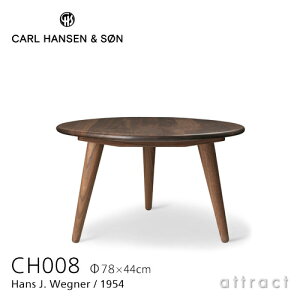 yK戵Xz yۏؕtz J[nZ & T Carl Hansen & Son R[q[e[u CH008 ~` Hans.J.Wegner nXEJEEFOi[ TCYF78cm×H44cm EHibg Walnut ICtBjbV k