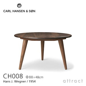 yK戵Xz yۏؕtz J[nZ & T Carl Hansen & Son R[q[e[u CH008 ~` Hans.J.Wegner nXEJEEFOi[ TCYF88cm×H48cm EHibg Walnut ICtBjbV k