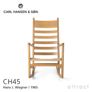 �y���K�戵�X�z �y�ۏؕt�z �J�[���n���Z�� & �T�� Carl Hansen & Son ���b�L���O�`�F�A Rocking Chair CH45 ���E���W�`�F�A �I�[�N Oak ���b�J�[�h�� �i�`�������y�[�p�[�R�[�h �n���X J. �E�F�O�i�[ Hans