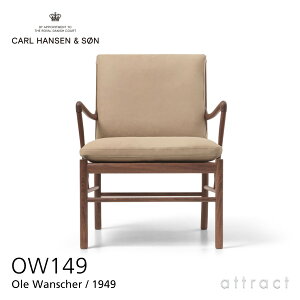�y���K�戵�X�z �y�ۏؕt�z �J�[���n���Z�� & �T�� Carl Hansen & Son �R���j�A���`�F�A OW149 Colonial Chair �I�[���E���B���V���[ Ole Walnut �E�H���i�b�g Oak �I�C���t�B�j�b�V�� �����F���U�[ Terra �e