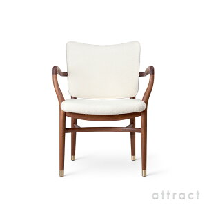 J[nZ & T Carl Hansen & Son i[N `FA Monarch Chair VLA61 }zKj[ Mahogany ICdグ t@ubNFBaru 200 by Kvadrat o E[ u[N  Vilhelm Lauritzen BwE