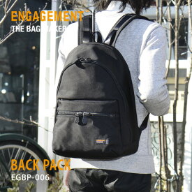 エンゲージメント ENGAGEMENT エンゲージド・ナイロン Engaged Nylon バックパック Back Pack デイパック PC用スリーブ リュック EGBP-006 耐久性 軽量 撥水 止水 ジェットセッター 【RCP】【smtb-KD】