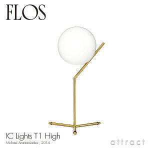 �t���X FLOS �A�C�V�[���C�c T1 �n�C�^�C�v IC LIGHTS T1 HIGH �e�[�u�������v �X�^���h �Ɩ� ���C�g �J���[�F�S�[���h �^�J �u���X �f�U�C���FMichael Anastassides ���� �����X�C�b�`�t�� �{�[�� �K���X 