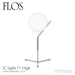 �t���X FLOS �A�C�V�[���C�c T1 �n�C�^�C�v IC LIGHTS T1 HIGH �e�[�u�������v �X�^���h �Ɩ� ���C�g �J���[�F�N���[�� �X�`�[�� ���b�L �f�U�C���FMichael Anastassides ���� �����X�C�b�`�t�� �{�[�� �K
