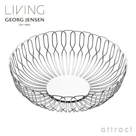 ジョージ ジェンセン GEORG JENSEN アルフレッド Alfredo ブレッドバスケット Bread Basket Lサイズ ステンレス製 パン入れ ボウル トレイ デザイナー：Alfredo H&#228;berli アルフレッド・ハベリ ワイヤー ジョージジェンセン【RCP】