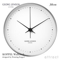 ジョージ ジェンセン GEORG JENSEN コッペル Koppel Wall Clock ウォールクロック 30cm ステンレス カラ…